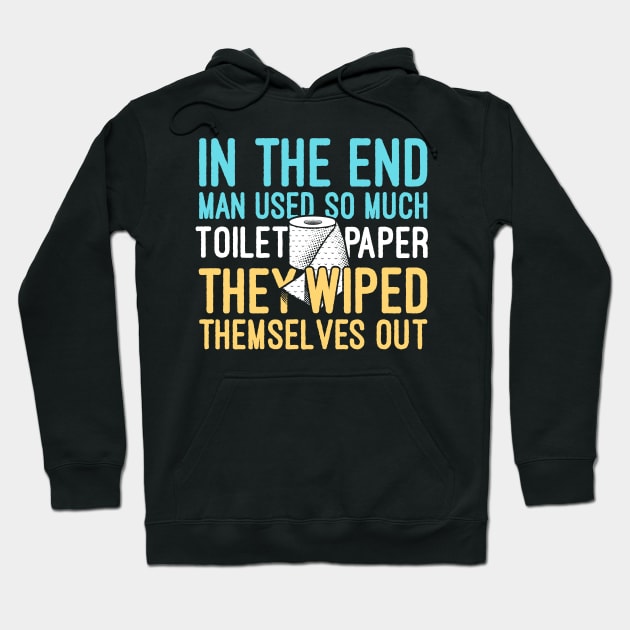 Meme-Man Used So Much Toilet Paper They Wiped Themselves Out Hoodie by ShirtHappens